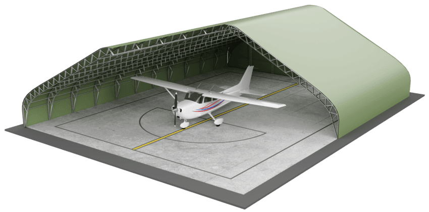 Flugzeughangar